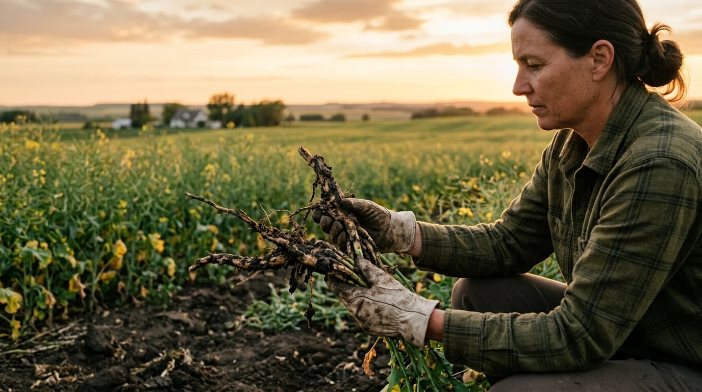 Aphanomyces Root Rot Threatens Pulse Economics in Canada